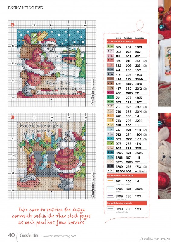 Коллекция вышивки в журнале «CrossStitcher №417 2024»