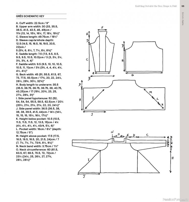 Вязаные модели спицами в журнале «Knitting Outside the Box: Drape & Fold»