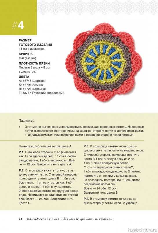 Вязаные проекты в книге «Калейдоскоп вязания»