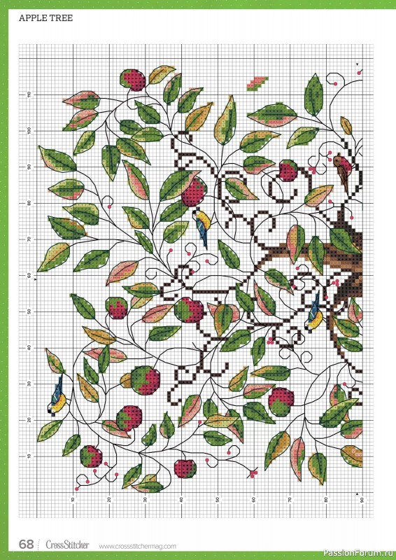 Коллекция вышивки в журнале «CrossStitcher №413 2024»