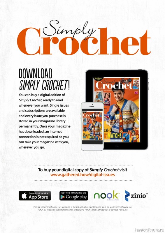 Вязаные проекты крючком в журнале «Simply Crochet №141 2023»