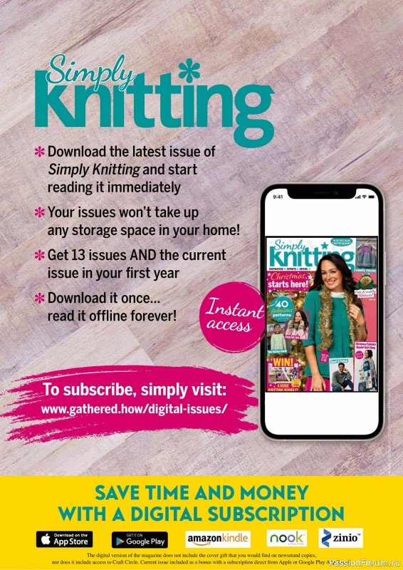 Вязаные проекты крючком в журнале «Simply Knitting №256 2024»