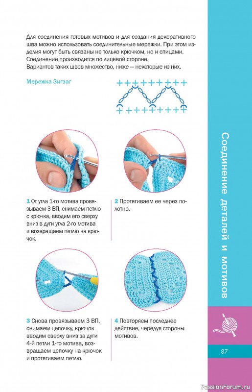 Вязаные проекты в книге «Пошаговое вязание крючком»
