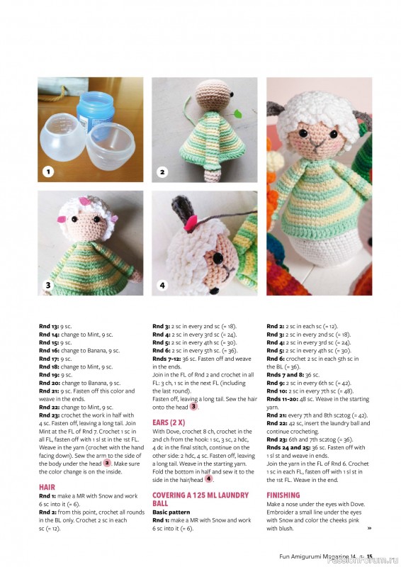 Вязаные проекты крючком в журнале «Fun Crochet Magazine №27 2025»
