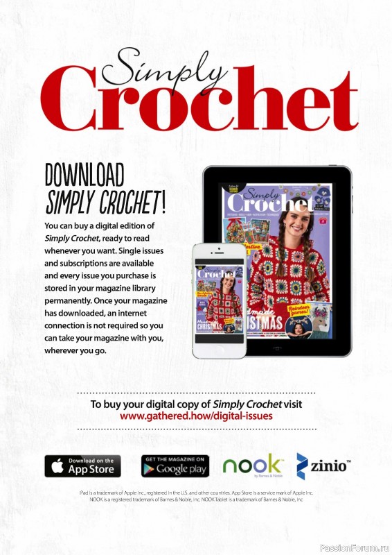 Вязаные проекты крючком в журнале «Simply Crochet №143 2023»