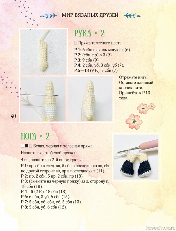 Вязаные проекты в книге «Мир вязаных друзей»