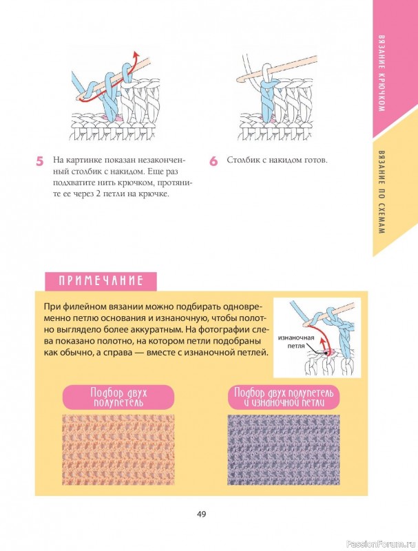Вязаные проекты в книге «Научись вязать спицами и крючком за неделю»