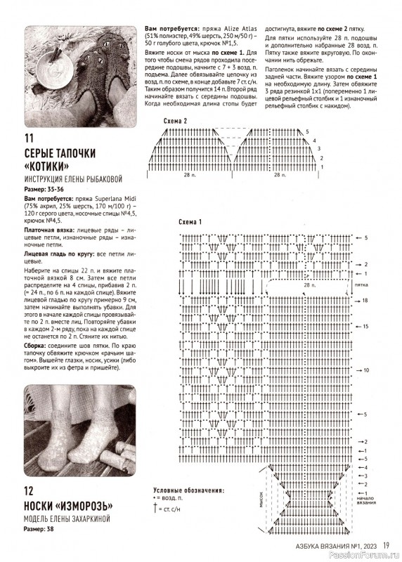 Авторские проекты в журнале «Азбука вязания №1 2023»