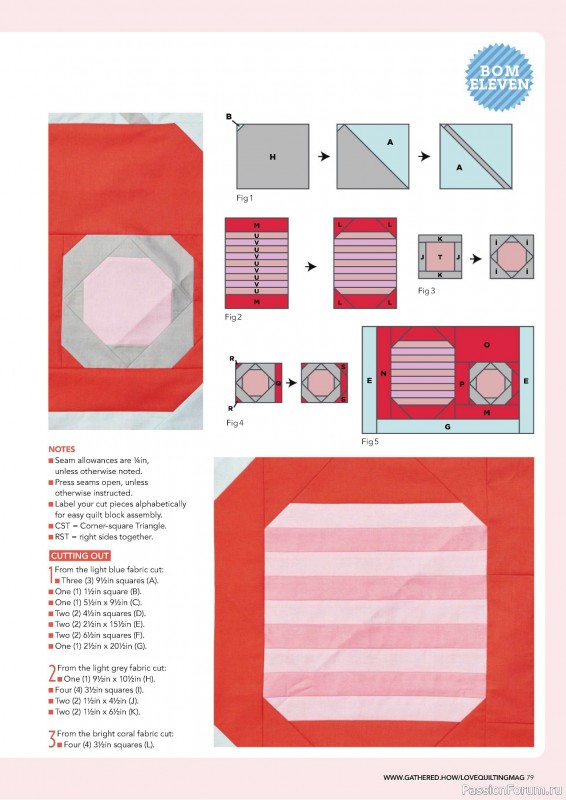 Коллекция проектов для рукодельниц в журнале «Love Patchwork & Quilting №145 2024»