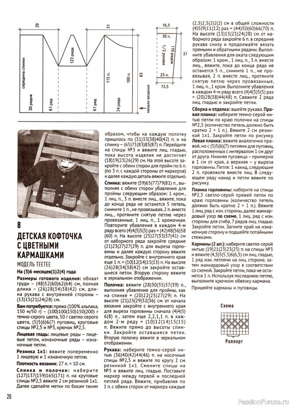 Школа вязания в журнале «Азбука вязания №8 2022»