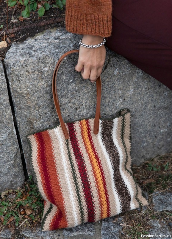 Вязаные проекты в книге «52 Weeks of Scrap Yarn». Продолжение