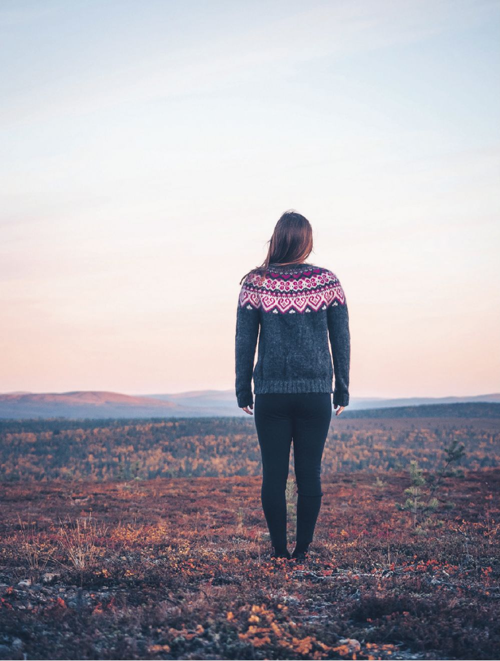 Коллекция вязаных моделей в книге «Icelandic Knits»