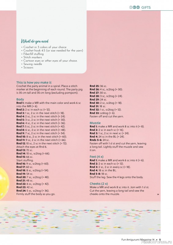 Вязаные проекты крючком в журнале «Fun Crochet Magazine №27 2025»