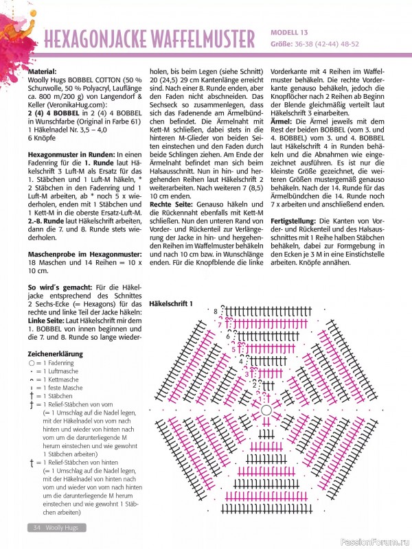 Вязаные проекты в журнале «Woolly Hugs Maschenwelt №2 2025»