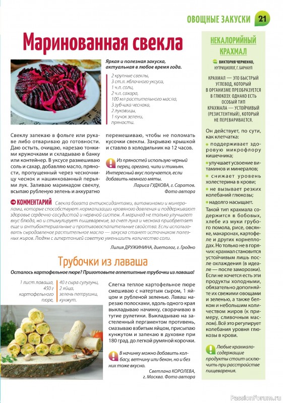 Коллекция кулинарных рецептов в журнале «Салат Салатыч №1 2025»