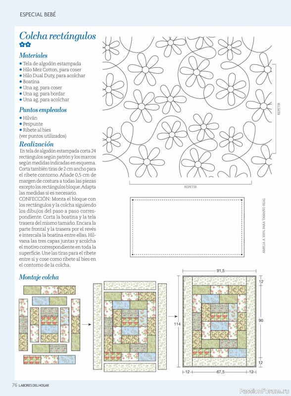 Коллекция проектов для рукодельниц в журнале «Labores del hogar №781 2024»