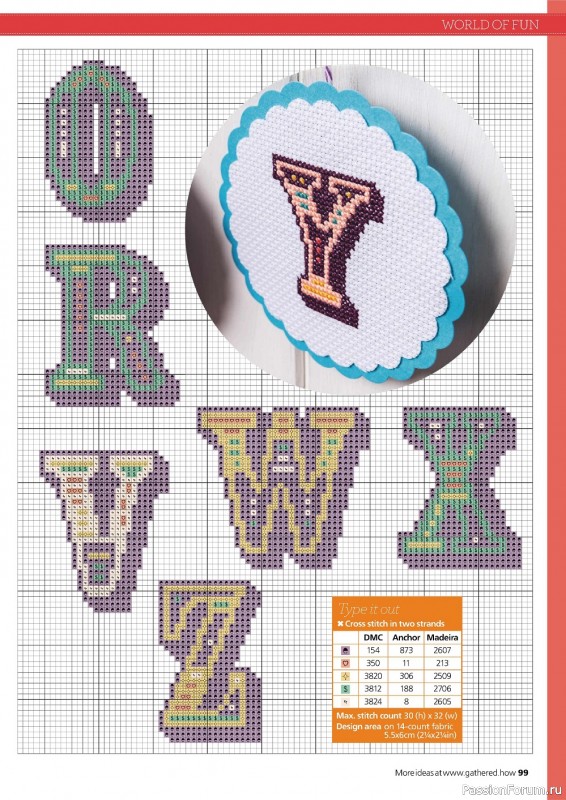 Коллекция вышивки в журнале «Contemporary Cross Stitch Collection 2022»