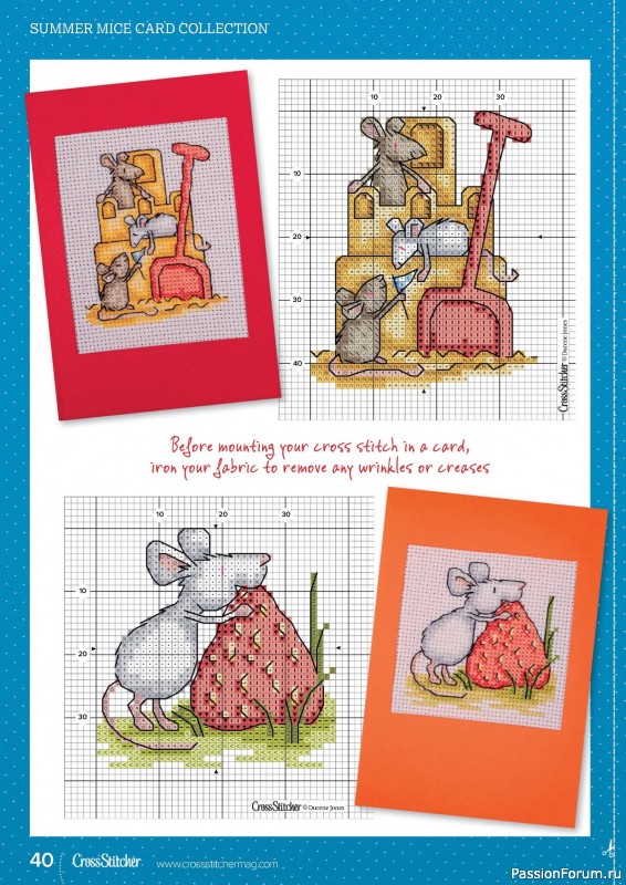 Коллекция вышивки в журнале «CrossStitcher №410 2024»