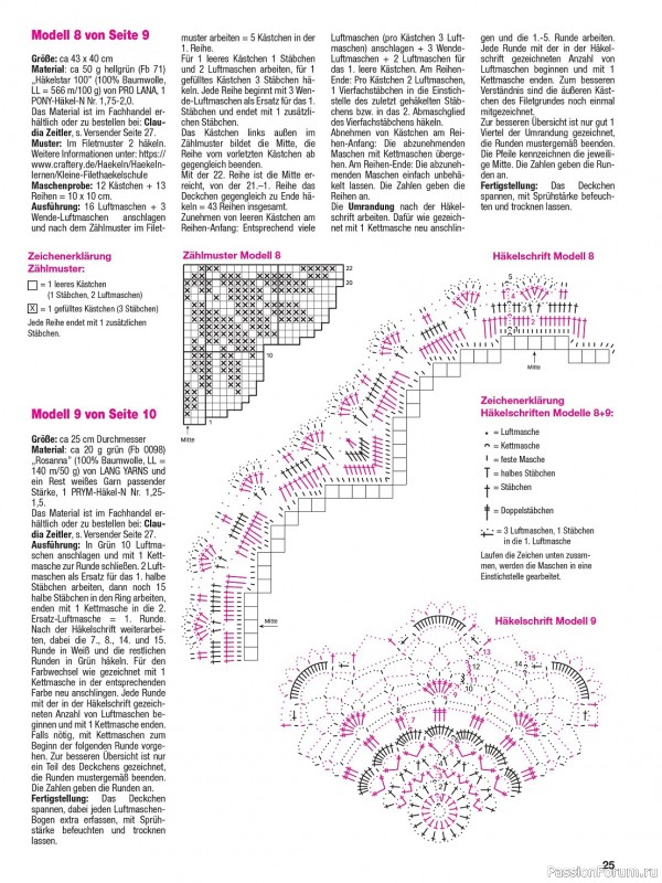 Вязаные проекты крючком в журнале «Hakeln Kreativ №1 2024»