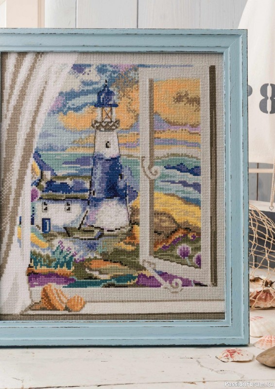 Коллекция вышивки в журнале «Cross Stitch Gold - Scenery Collection 2022»