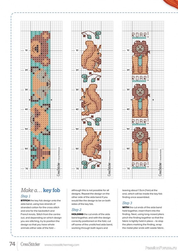 Коллекция вышивки в журнале «CrossStitcher №401 2023»
