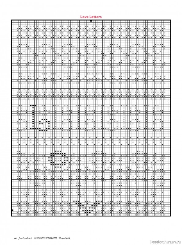 Коллекция вышивки в журнале «Just CrossStitch - Winter 2024»