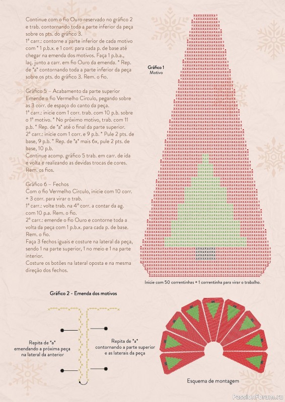 Вязаные проекты крючком в журнале «Decoracao Especial Natal»