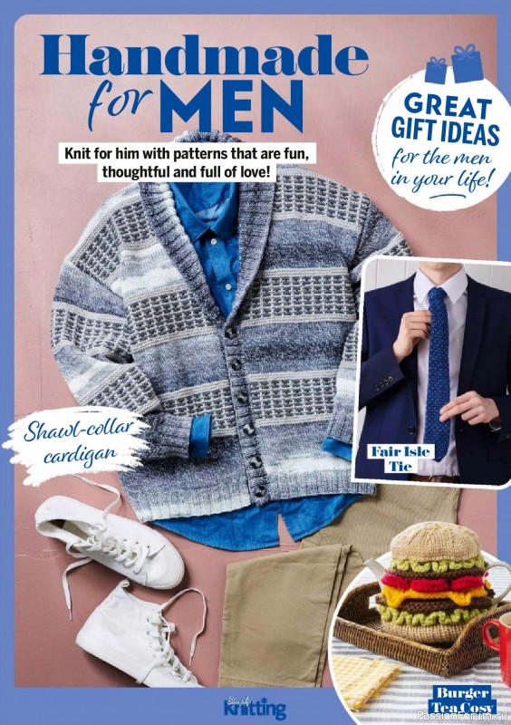 Вязаные проекты крючком в журнале «Simply Knitting №265 2025»