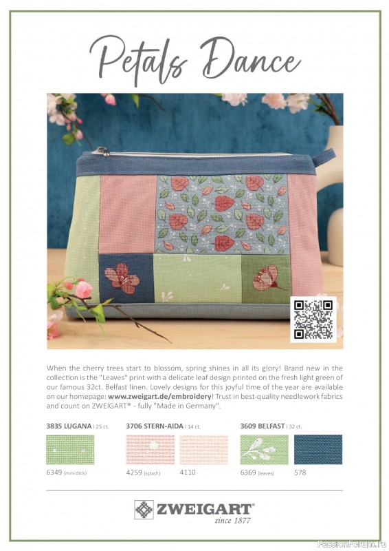 Коллекция вышивки в журнале «CrossStitcher №420 2025»