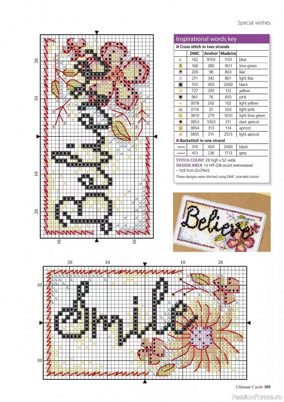 Коллекция вышивки в журнале «Ultimate CrossStitch Cards №58 2025»