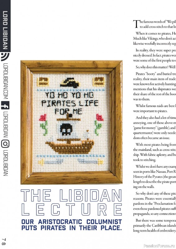 Коллекция вышивки в журнале «XStitch Magazine №21 2022»