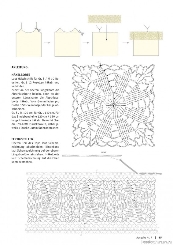 Вязаные модели в журнале «Bobbel & Lace №9 2022»