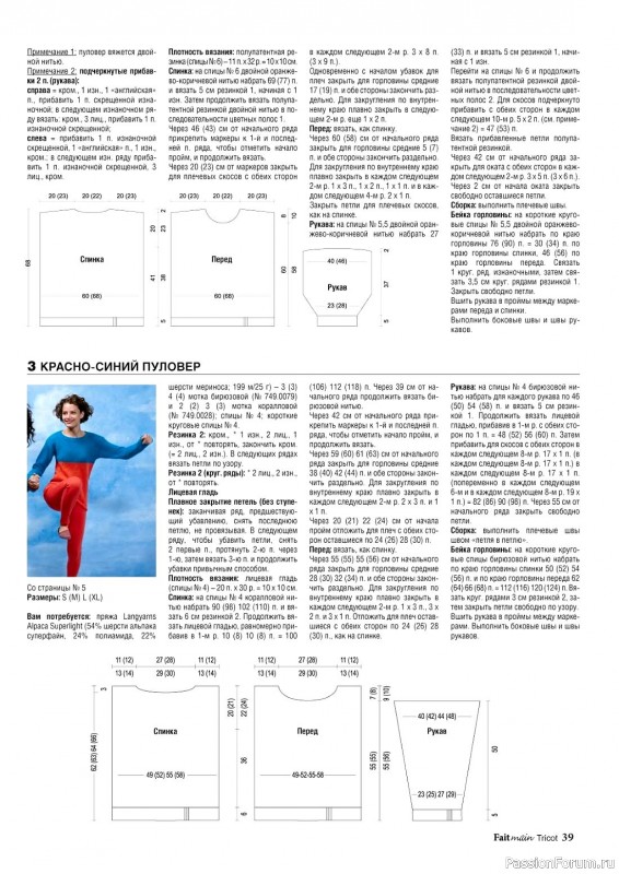 Вязаные модели в журнале «Tricot. Вязание №1 2023»