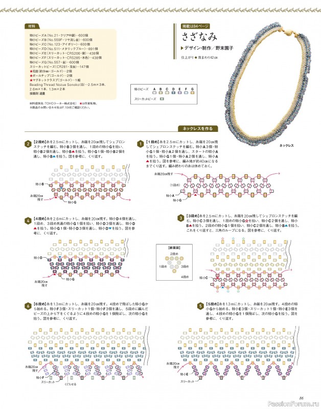 Коллекция проектов для рукодельниц в журнале «Bead Friend - Summer 2025»