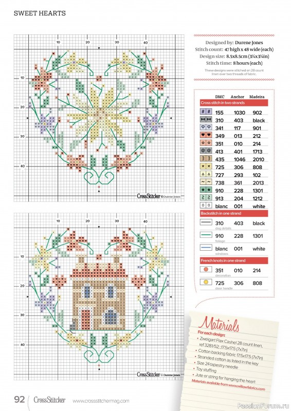 Коллекция вышивки в журнале «CrossStitcher №414 2024»