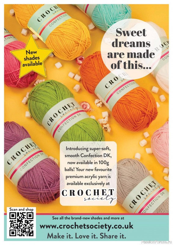 Вязаные проекты крючком в журнале «Crochet Now №117 2025»