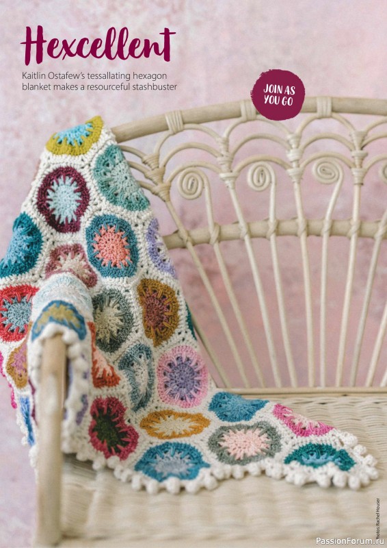 Вязаные проекты крючком в журнале «Simply Crochet №163 2025»