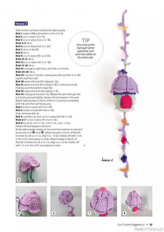 Вязаные проекты крючком в журнале «Fun Crochet Magazine №21 2025»