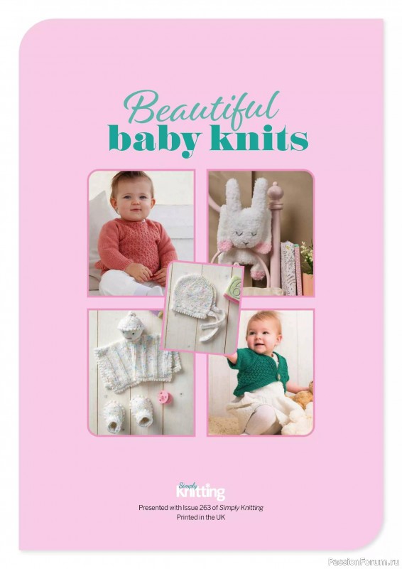Вязаные проекты крючком в журнале «Simply Knitting №263 2025»