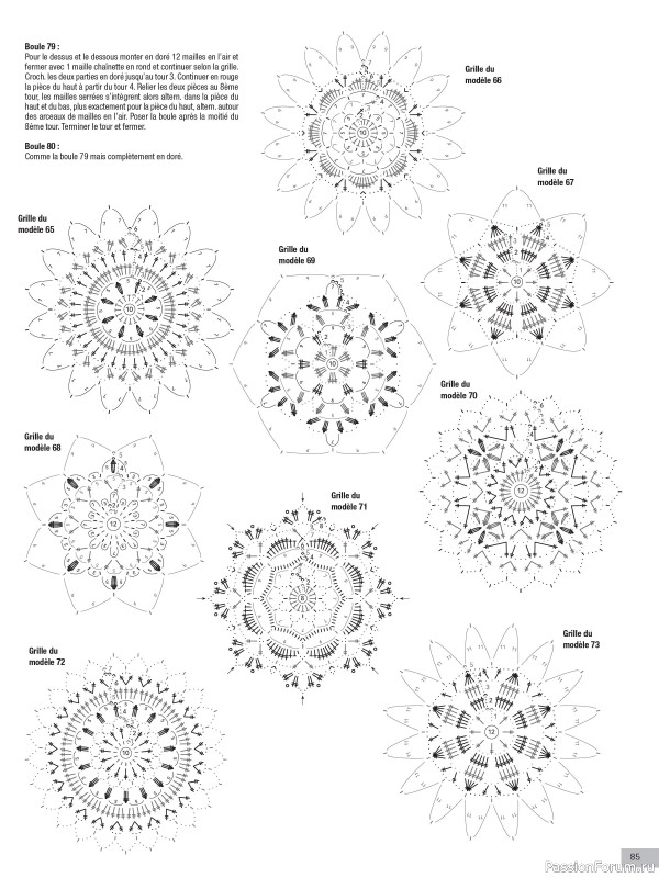 Вязаные проекты крючком в журнале «Le Monde du Crochet №33 2023»