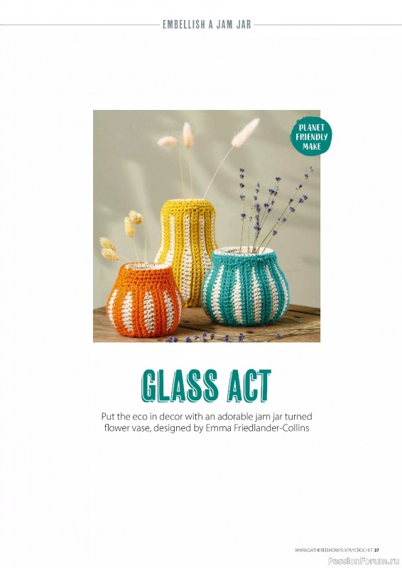 Вязаные проекты крючком в журнале «Simply Crochet №161 2025»