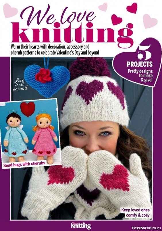 Вязаные проекты крючком в журнале «Simply Knitting №260 2025»