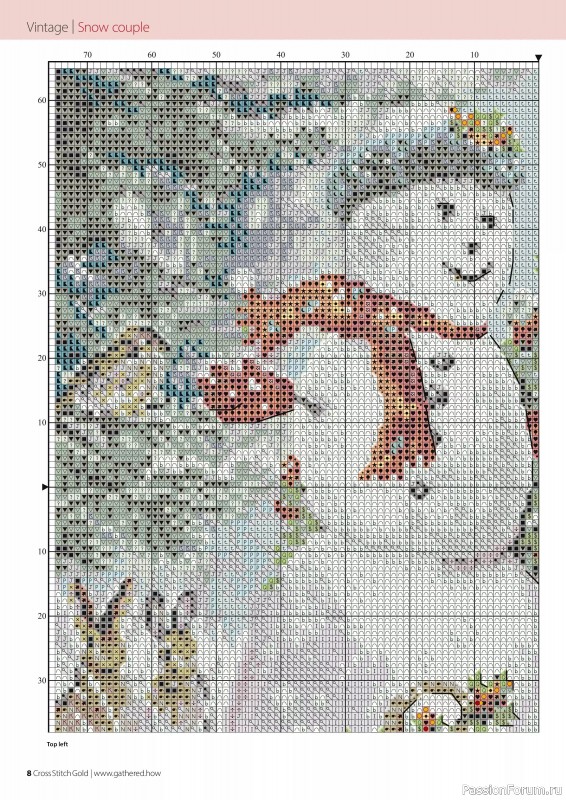 Коллекция вышивки в журнале «Cross Stitch Gold - Christmas 2024»