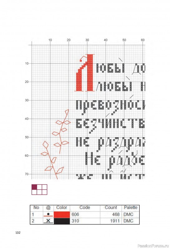 Коллекция вышивки в журнале «Русские узоры»