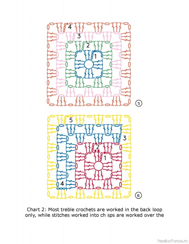 Вязаные проекты в книге «Crochet Squares»
