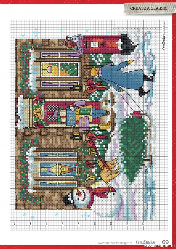 Коллекция вышивки в журнале «CrossStitcher №415 2024»