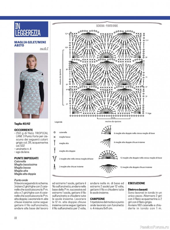 Вязаные модели в журнале «La Nuova Maglia №31 2023»