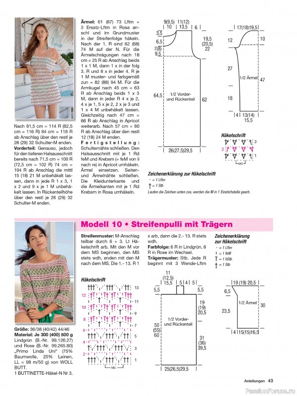 Вязаные модели в журнале «Maschentrends №1 2025»