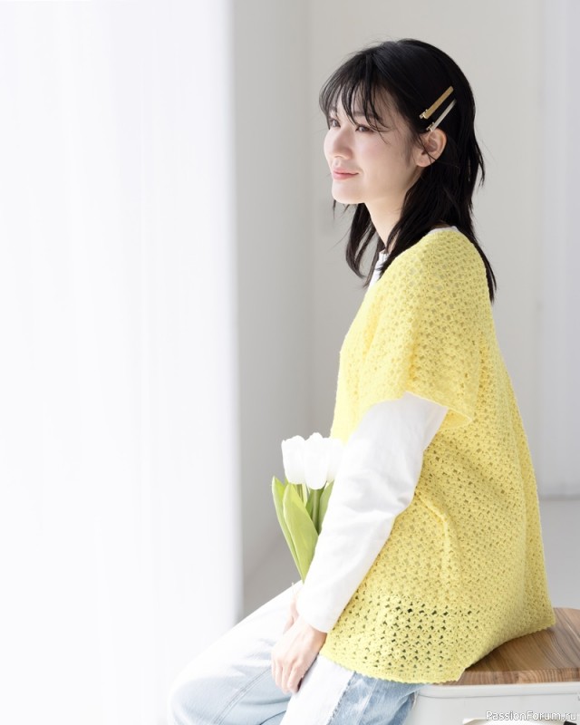 Вязаные модели в журнале «Knit Ange - Spring 2025»