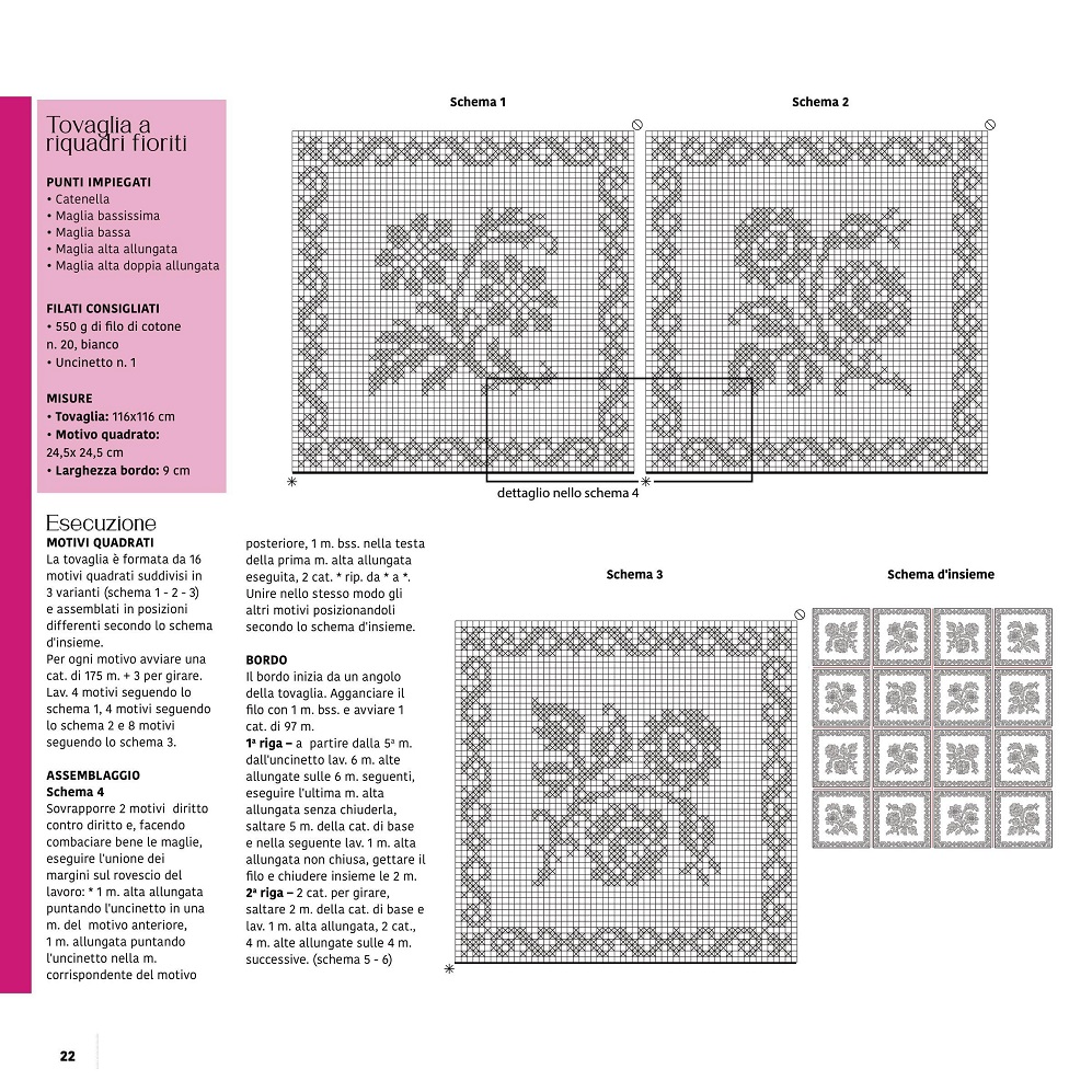 Журнал "Uncinetto Manuale Filet" №4 2021